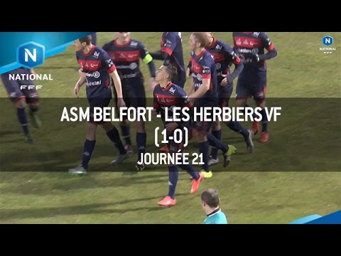 J21 : ASM Belfort - Les Herbiers VF (1-0), le résumé