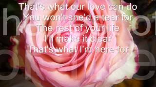 That&#39;s What I&#39;m Here For  By Jim Brickman/Lyrics