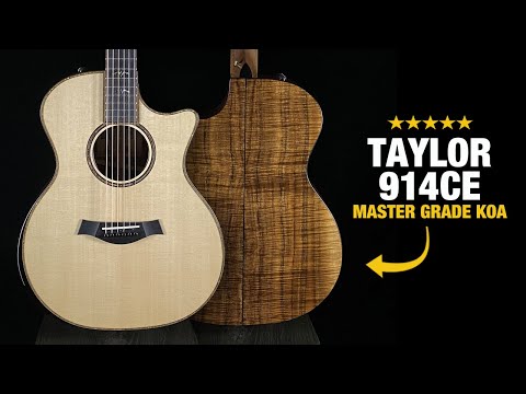 Taylor 914ce with Master Grade Koa - A Very Special Guitar!