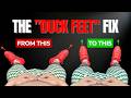 How To Fix Duck Feet Squat Deeper Instantly