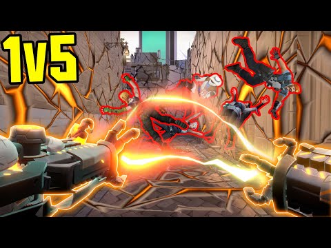 VALORANT But Only BIG BRAIN 1v5's