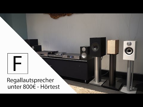 Regal Lautsprecher unter 800€ — KEF Q350, Magnat Humidor, Monitor Audio Silver 50, B&W 607 Hörtest