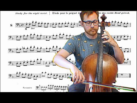 No. 8 - Feuillard - Études du Jeune Violoncelliste