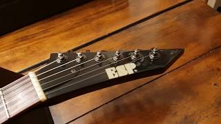 Video thumbnail for ESP EX EXPLORER 2007 BLACK STANDARD SERIES EMG 81 60 UP CLOSE GUITAR VIDEO REVIEW by Essex Recording Studios
