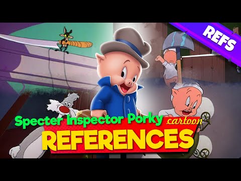 Specter Inspector Porky CARTOON ATTACK REFERENCES I Looney Tunes World of Mayhem