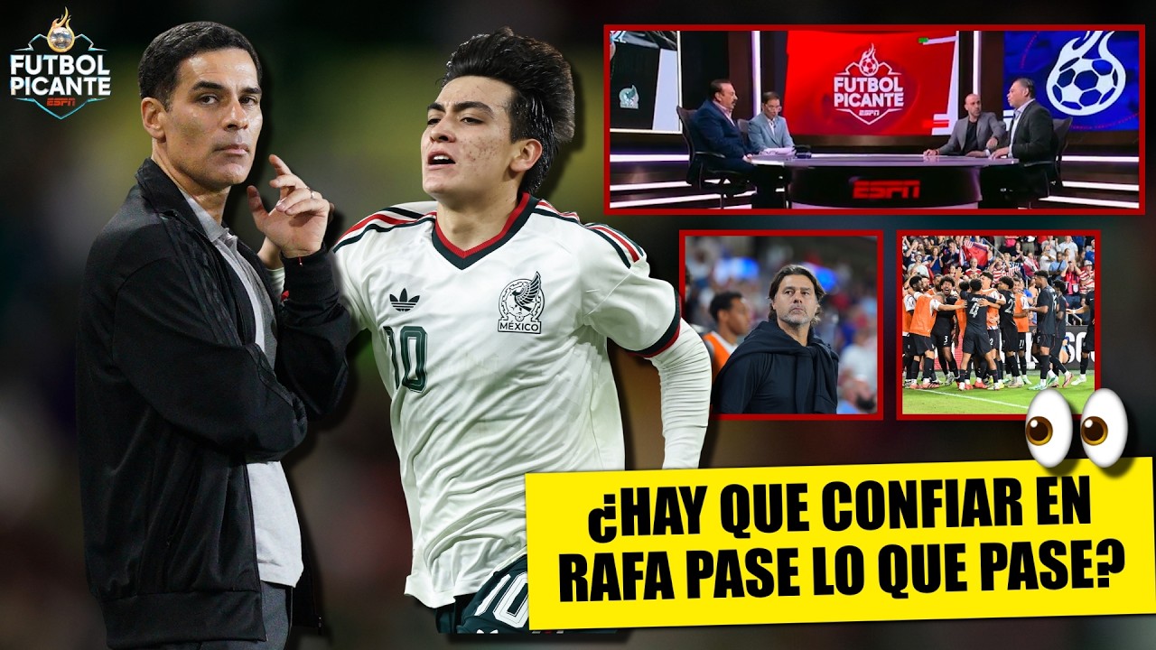 PICANTE DEBATE por la PERMANENCIA de Rafa Márquez como DT de la seleccion mexicana | Futbol Picante