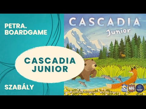 Cascadia junior szabálymagyarázó - Petra.Boardgame - Játékszabály videók