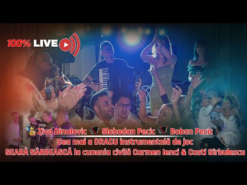 Cununie Carmen Ienci și Costi Sirbulescu || Ziva, Slobodan si Boban || Cea mai a DRACU instrumentala