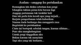 Download lagu asahan sanggup ku pertahankan mp3