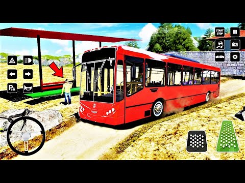 Off Road Bus Simultor 2019: 3D Coach Driver Game / Racing Mode / Android & iOS Gameplay - HD #3