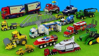 Siku Spielzeug,Playmobil Lastwagen,Feuerwehr & Polizei Fahrzeuge,Lego Tieflader,Kinderspielzeuge