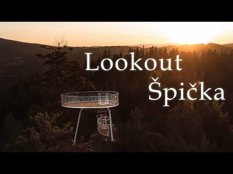 Vyhlídka/Lookout ŠPIČKA//Malý Špičák//Tanvald// MavicMini2//4K