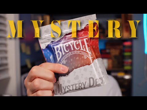 Unboxing Mystery Decks of Playing Cards!! (Rare Find)