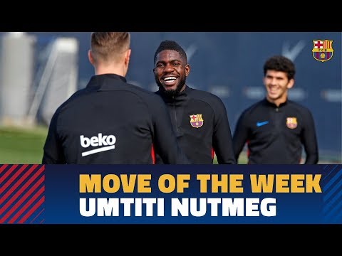 MOVE OF THE WEEK #10 | Umtiti nutmegs Ter Stegen