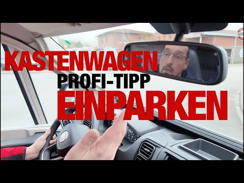 Parking safely in a van – Stefan Rösler’s professional tips for parking aids