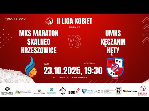 MKS Maraton Skalneo Krzeszowice 🆚 UMKS Kęczanin Kęty -2 Liga Siatkówki kobiet