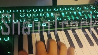 ShaunTrack - Copy Of A (Nine Inch Nails) | One Hand Synth Instrumental Cover