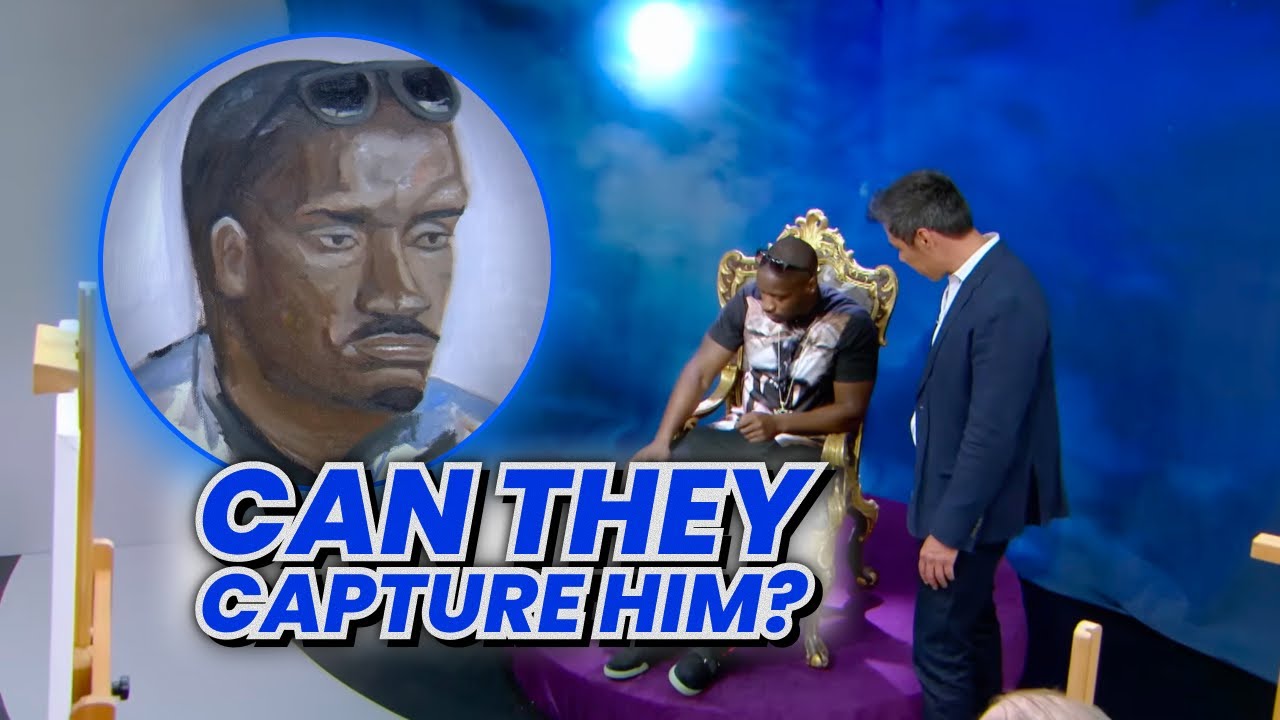 Glasgow Heat Paralympic Rugby Star Portrait Challenge | Portrait Artist of the Year UK