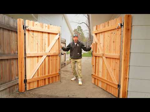 Easily Build a Double Gate That Lasts