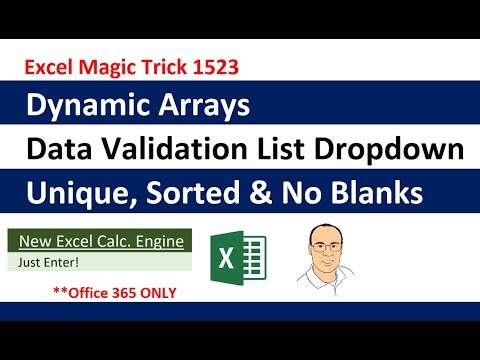 Comprehensive Excel Dynamic Array Formula Lesson The Power of Array Formulas EMT 1516