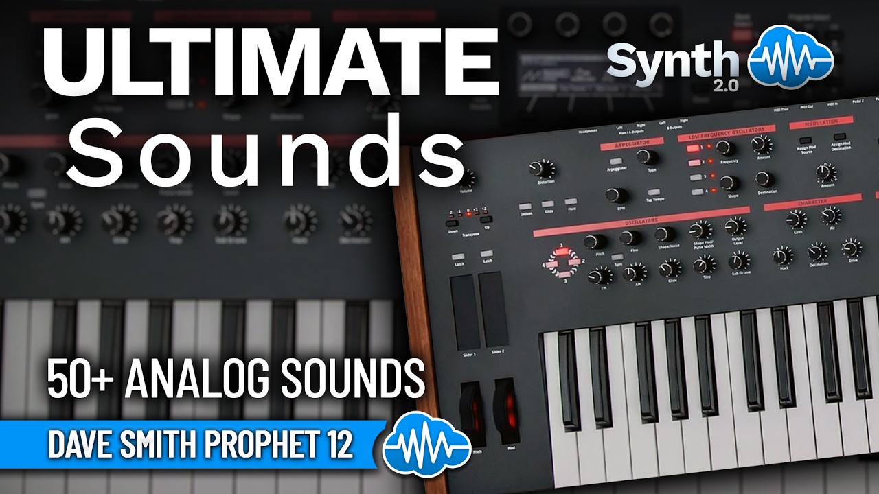 LDX063 - Ultimate Sounds - Sequential Prophet 12 / Desktop (  50 presets ) - Video Preview 1