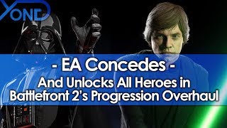 EA Concedes and Unlocks All Heroes in Star Wars Battlefront 2