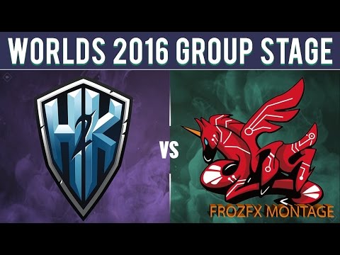 H2K vs AHQ Highlights Worlds 2016 Day 1- FULL ACTION!!!