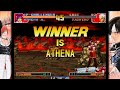 The King Of Fighters 97 Global Match Athena Survival Vs Mid Bosses And Final Boss