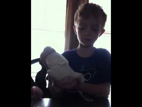 jack magic: trick #3 soap bottle through table