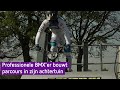 Niels heeft een BMX-baan in zijn achtertuin