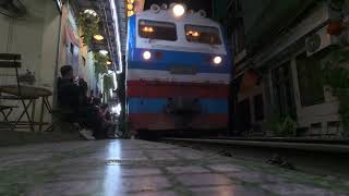Hanoi Train Street at Night