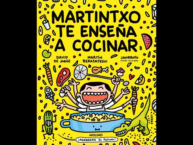 Vídeo relacionado con Martintxo te enseña a cocinar: Un libro de recetas de Martín Berasategui y David de Jorge, ilustrado por Javirroyo (No ficción infantil)