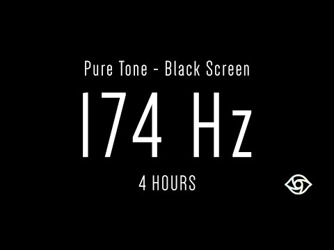 174 Hz | Pure Tone | Deep Healing | Emotional & Physical Pain Relief - 4 Hours