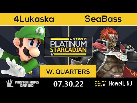 Platinum Starcadian S15 - 4Lukaska (Luigi) Vs. SeaBass (Ganon) - W Quarterfinals