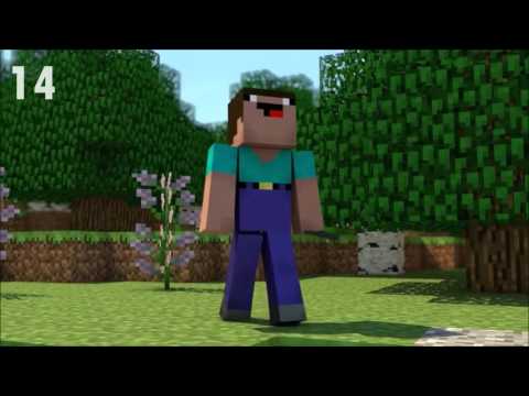 Top 20 Minecraft Awesome Animations (FUNNY) for kids!