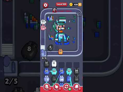 Pixel Flow Level 189 Walkthrough