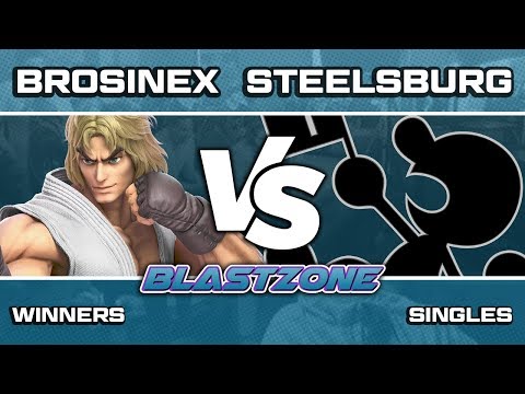 PSG Blastzone: Brosinex (Ken) vs Steelsburg (Game & Watch/Isabelle) - Winners Round 3