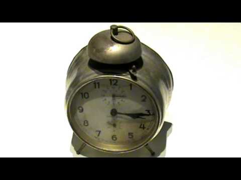 Old Alarm Clock Sound - Ringing - Made in Germany 1920's - 30's.
