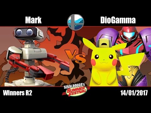 Sekai Doggo's SF: Mark (ROB) vs DioGamma (Pikachu, Samus) - Winners R2