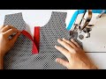 2 Ways For Sewing Placket In Just A Few Minutes Sewing Tips And Tricks DIY Sewing Tips