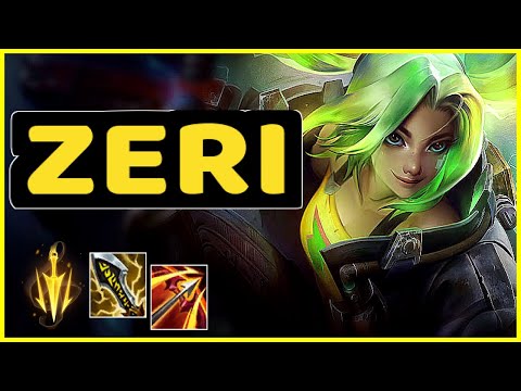 ZERI VS JHIN ADC GAMEPLAY CHALLENGER I