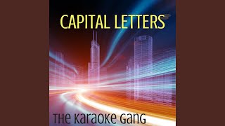 Download lagu Capital Letters (Karaoke Version) (Originally Performed by Hailee Steinfeld and Bloodpop) mp3 Download lagu Capital Letters (Karaoke Version) (Originally Performed by Hailee Steinfeld and Bloodpop) mp3