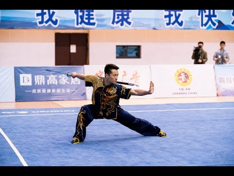 Men's Broadsword 男子大刀  朴刀 第9名 北体大 郭泽儒 8.74分 bei ti da guo ze ru