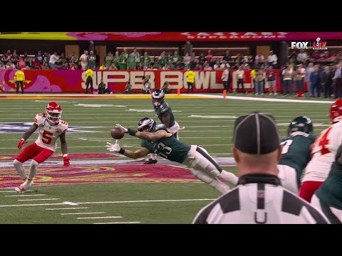 Zack Baun with the DIVING pick to give Philly incredible field position.