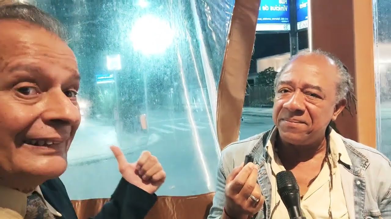 Entrevista com o cantor e compositor Antônio Carlos Mariano no Bar Vinícius em Ipanema-RJ