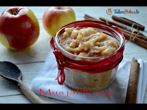 Mus jabłkowy z cynamonem - TalerzPokus.tv