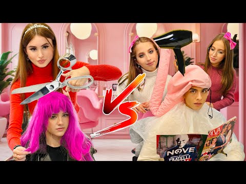 PARRUCCHIERI BRAVI vs CATTIVI!!✂️🧑🏻‍🎤- by Charlotte M.