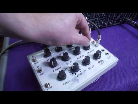 ROLAND SPV-355 .ext CV mod VCA/VCF.working with my midi-cv box