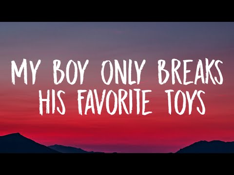 Taylor Swift - My Boy Only Breaks His Favorite Toys (Lyrics)