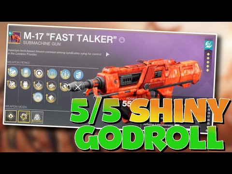 Just How Good Is The PERFECT Shiny M-17 Fast Talker? | Destiny 2